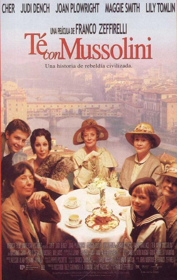 Un tè con Mussolini (1999) Poster FR 546*760px