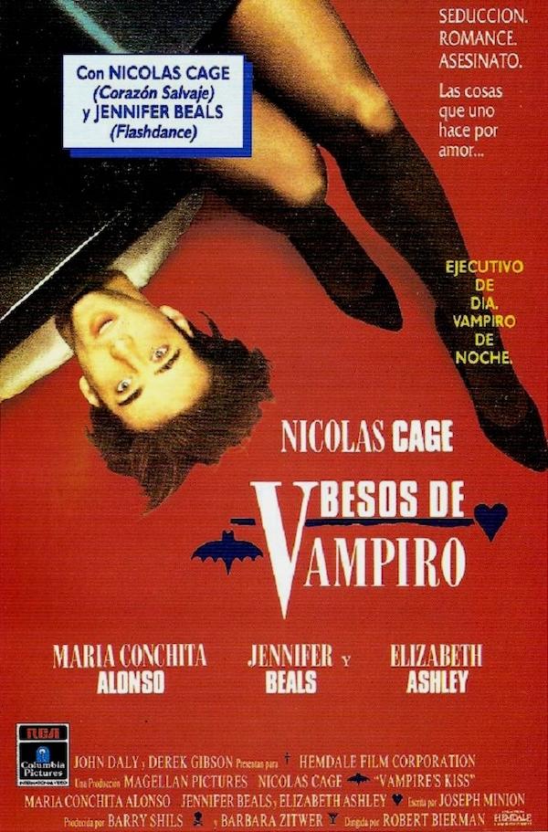 Vampire's Kiss (1989) Poster US 1000*1468px