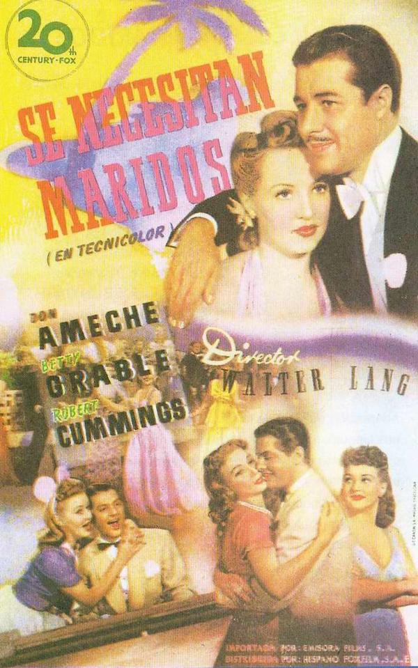 Moon Over Miami 1941 Movie Posters