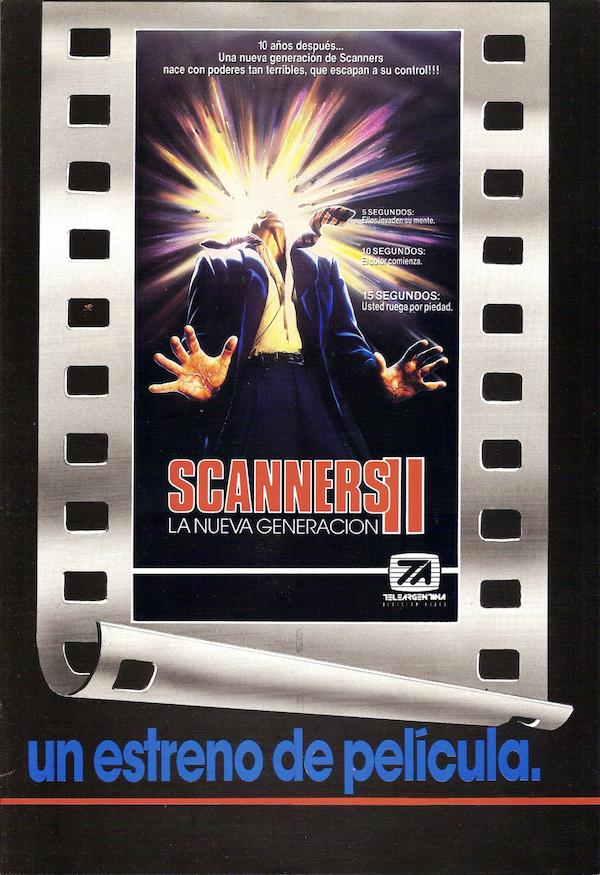 Scanners II The New Order (1991) Poster US 709*1108px