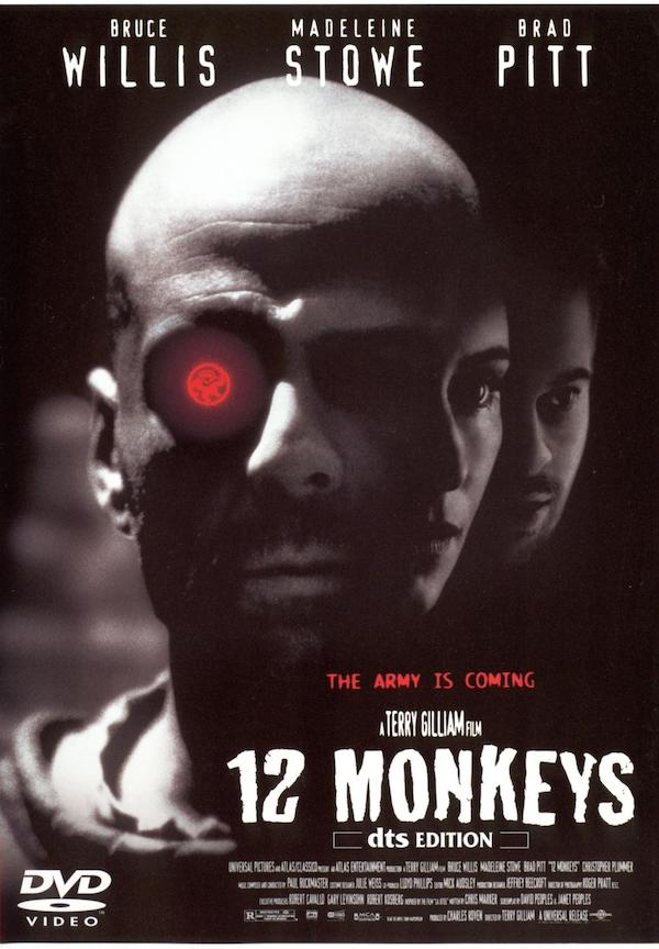 Twelve Monkeys (1996) Poster US 1683*2500px
