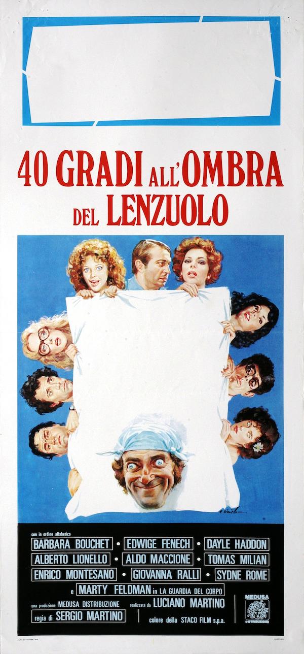 40 gradi all'ombra del lenzuolo (1976) movie posters