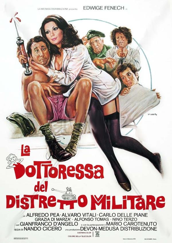 La dottoressa del distretto militare (1976) Poster ES 355*500px La dottoressa del distretto militare (1976) Poster ES 355*500px