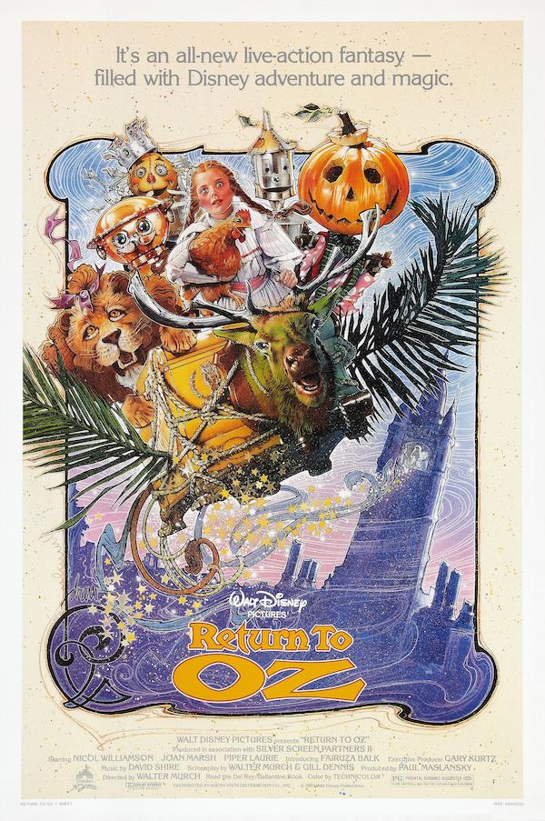 Return to Oz (1985) movie posters