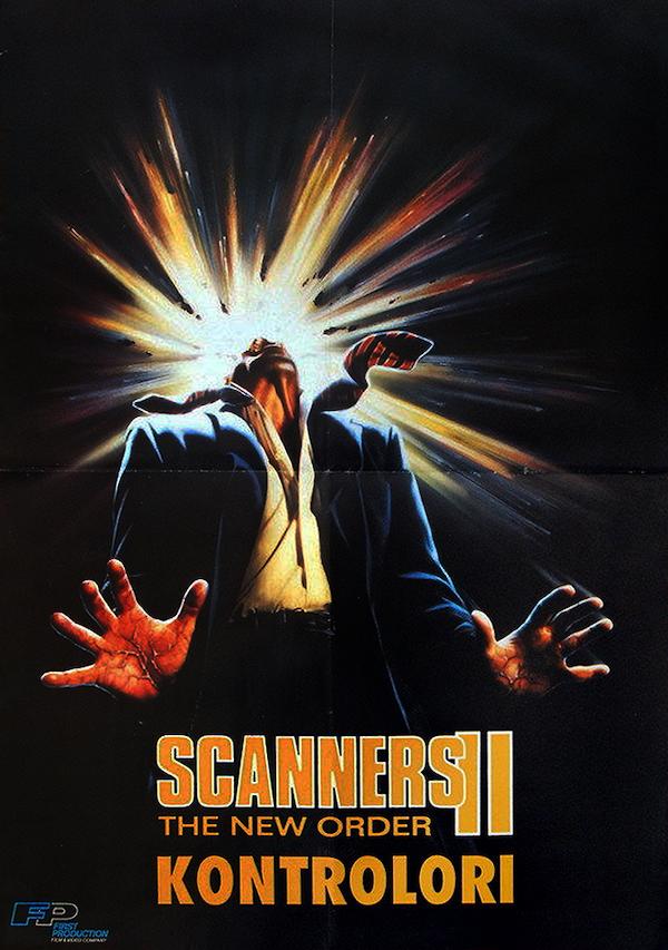Scanners II The New Order (1991) Poster YU 703*1000px