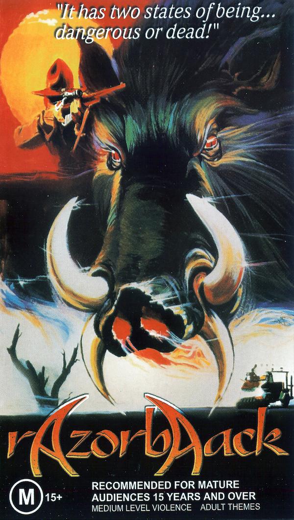 Razorback (1984) movie posters