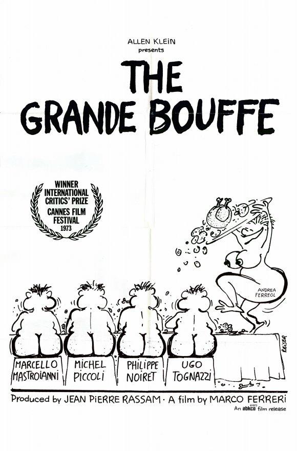 La grande bouffe (1973) Poster FR 763*1003px