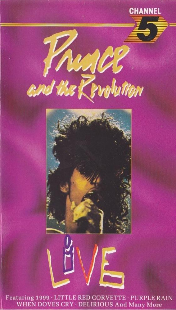 Prince and the Revolution LIVE! (1985) Poster US 561*989px