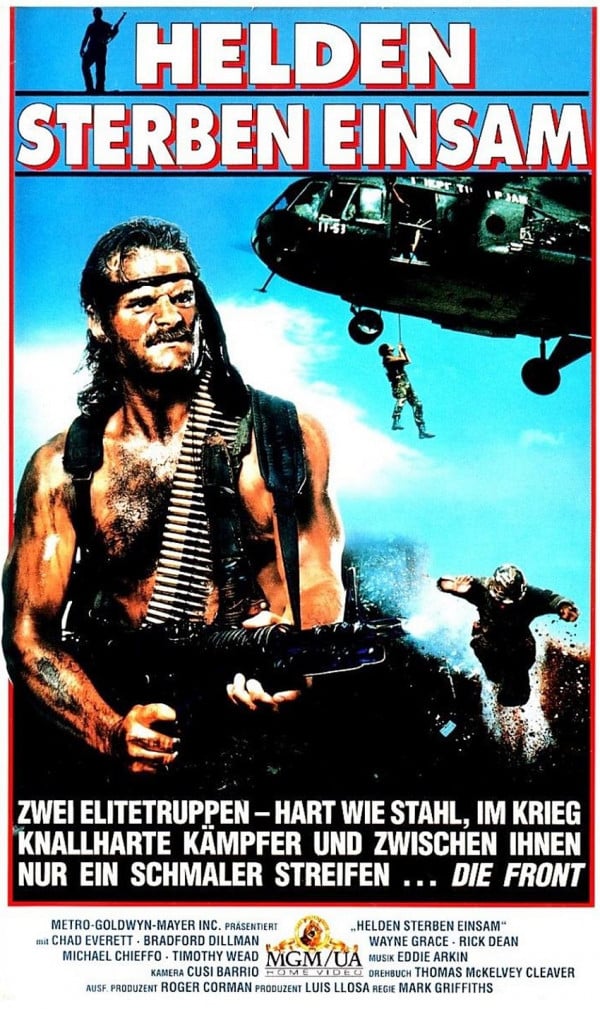 Heroes Stand Alone (1989) Poster US 850*1429px