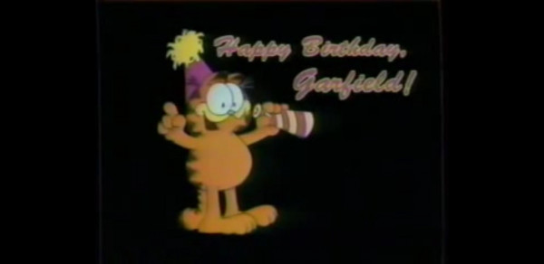 Happy Birthday, Garfield (1988) - Poster US - 2220*1080px