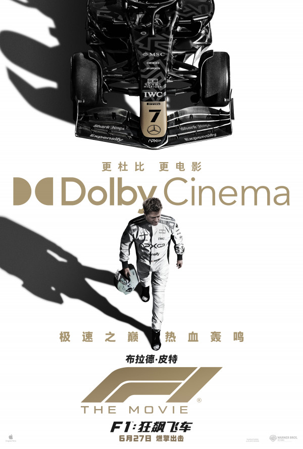 F1 映画　ポスター F1 movie poster (b) - 11 x 17 inches - Brad Pitt, F One